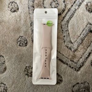 Light Pink/Sand Apple Watch Silicone Band